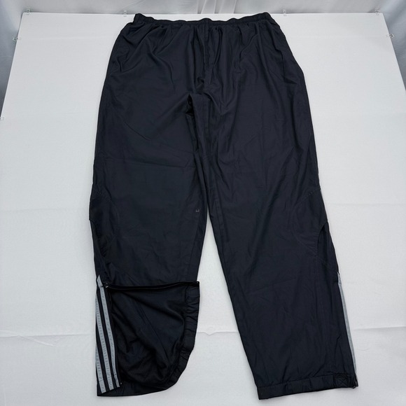 adidas Other - Vintage Y2K Adidas Windbreaker Track Pants Mens 2XL Ankle Zip Baggy Wide Leg